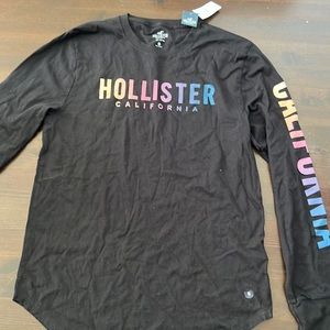 New Hollister long men sleeve shirt size Medium